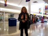 Flashing my breasts at the mall