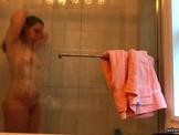 Watching my 19 years old sister in the shower