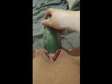 Zucchini Masturbation