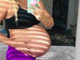 Fit and Pregnant Posing