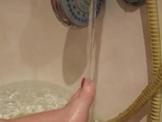 Lady Giulietta relaxing foot shower