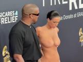 Bianca Censori At The Grammy Awards