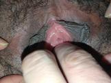 Rubys large hairy mature cunt
