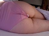 my sleeping wife with pink panties and pantyliner in it