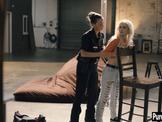 Nasty blonde got caught by a bad busty lesbian cop
