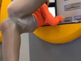 Yaella showing off her ass at the ATM