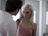 Pretty blonde learns a valueable lesson from stepdad