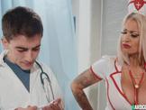 Huge tits blonde nurse banged by doctor