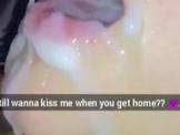 Cum in mouth