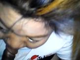 Asian big tits blowjob