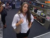 Huge ass amateur banged in the backroom