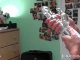 College girls playing with big sex toys in group