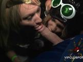 Dirty sluts sharing hard shafts in VIP orgy
