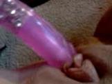 pink dildo latina pussy