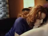Amateur Redhead MILF Blowjob