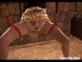 Asian Masked Tied Spread And Whipped