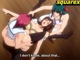 Hot teen maids gangbang in mansion
