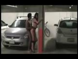 Car Parking Lot Sex With Tall Princess 