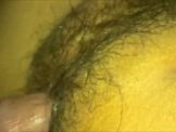 Fucking a really wet hairy vagina