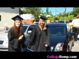 Creampie On Hood Of Car At Graduation