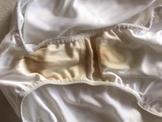 2 days worn dirty panties of my wife