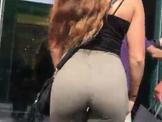 voyeur grey pants long hair