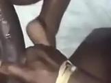 Black girl gets down with Big Dick