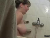 spying on my busty hairy mom in shower