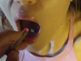 Blowjob and Ashtray Service