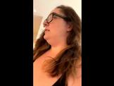 Patty Huge Ass Sexy BBW Brunette Girl with Glasses Hot 