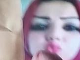 Cumtribute to  ThickArabMother1 wife of TheMoh112